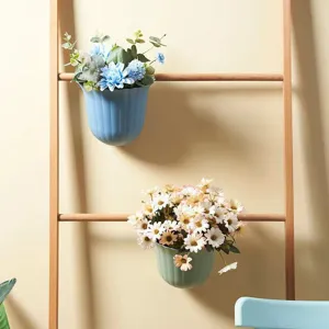 Basurero colgante de pared cocina baño puerta de armario cesta de almacenamiento de encaje.