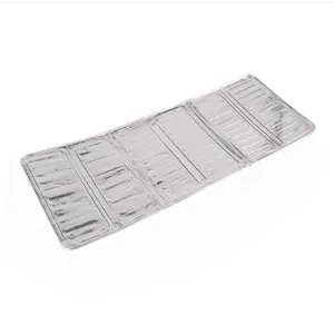 Foldable kitchen oil splash guard aluminum foil heat insulation board for gas stove cooking use