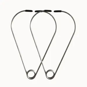 Stainless steel acupuncture massage clip for hand, foot and arm acupoints relaxation detail.