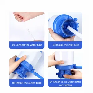 Manual Bottled Water Pump Hand Press Dispenser for Home Kitchen Drinking Water Bottle