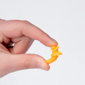 Tappi per le orecchie in silicone riutilizzabili a forma di albero per dormire e lavorare.