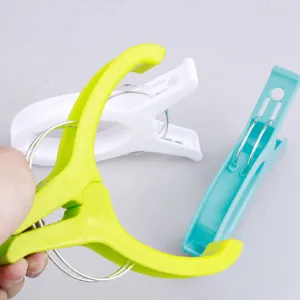 Large plastic quilt clips windproof clothespins heavy duty clothes pegs laundry drying tools