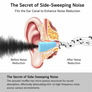 Capsule earplugs for sleeping noise reduction soft foam noise canceling ear plugs dorm use
