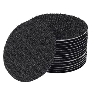 Bande Velcro Adhésif Double Face Autocollant Antidérapant Robuste Pour Canapé Tapis Tapis De Voiture Noir Blanc Carré Rond