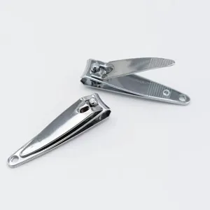 Stainless Steel Anti Splash Nail Clipper Household Portable Finger Toenail Clippers Manicure Tool With Nail File