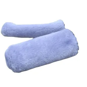 Plush motorcycle handlebar covers warm winter electric bike anti slip plush handle warmers