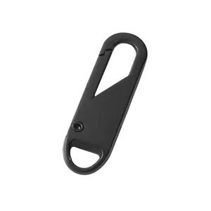 Detachable metal zipper puller replacement for jackets bags backpacks boots clothing accessories.