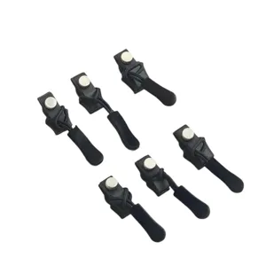 Universal detachable zipper pull repair kit 6pcs replacement for bags jackets luggage.