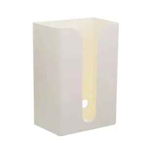 Wall-mounted plastic tissue box waterproof paper towel holder for bathroom kitchen storage