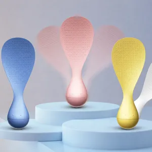 Cuillère à riz antiadhésive debout pagaie culbuto cuisine qualité alimentaire facile à nettoyer