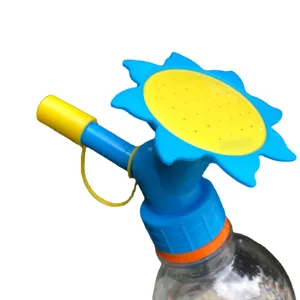 Testina irrigatore per bottiglie girasole spruzzatore annaffio pratico strumento da giardino