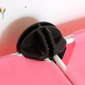Plastic Wardrobe Storage Cabinet Connector Cross Fixed Buckle Resin Shoe Rack Connecting Clip Universal Accessory