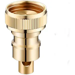 Washing machine faucet automatic water stop valve anti drop nozzle brass adapter for home use