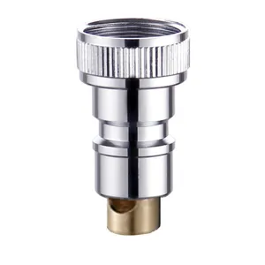 Washing machine faucet adapter universal brass chrome plated quick connector fitting tool