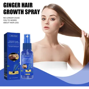 Eelhoe Ingwer Haarspray 30ml nährt Haarwuchs Anti Haarausfall natürliche Pflanzenflasche