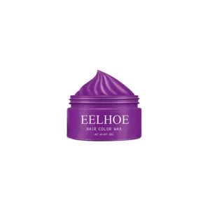EELHOE temporäres Haarwachs 30ml lila Styling Haartonpaste Creme für einfaches Haarstyling.