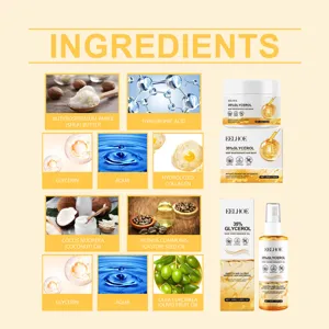 EELHOE Glycerin Nährendes Haarpflege Set mit Intensiv Reparatur Maske und Haaröl