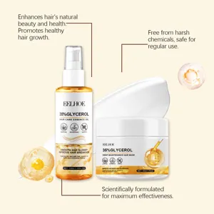 EELHOE Glycerin Haarpflege Essenz Öl und Haarmaske Detailansicht mit reichhaltiger Textur.