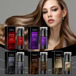 EELHOE Haarfärbe Shampoo 200ml pflegend sanft leuchtende Farbe langanhaltendes Ergebnis neu
