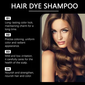 Professionelles Haarfärbeshampoo für langanhaltende Farbe und sanfte Haar-Pflege.