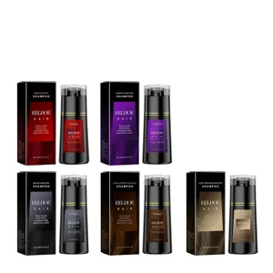 EELHOE Professionelles Haarfarbshampoo 200ml Lebendige Farben Einfache Haarpflege