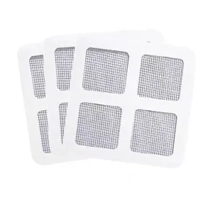 Disposable floor drain sticker mesh hair catcher bathroom shower sewer anti-clogging filter net