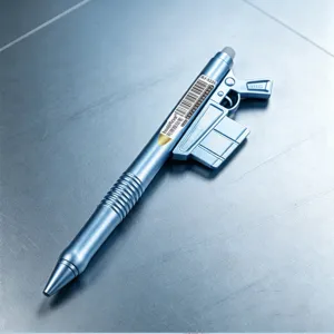 Creative gun shaped erasable gel pen 0.5mm blue sniper pen cool student stationery item