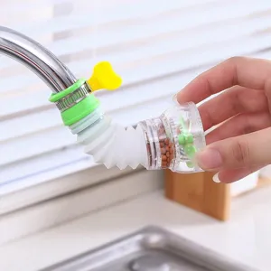Rubinetto da Cucina Allungabile Antispruzzo Filtro Girevole Risparmio Idrico Ugello
