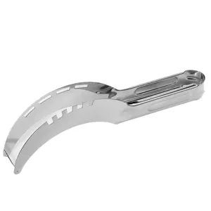 Stainless steel watermelon slicer cutter corer tool for easy kitchen fruit slicing.