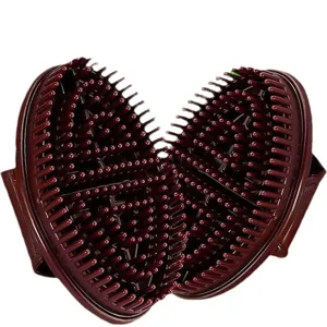 Body massage brush silicone meridian brush for anti cellulite and lymphatic drainage relaxing