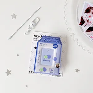 Mini álbum de fotos con diseño de cartón de leche y un bonito estampado de arándanos