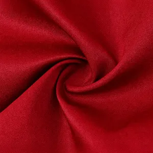 Premium polyester cotton fabric material designed for durable workwear and stylish aprons.