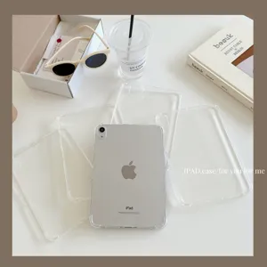 Vue détaillée de l'étui de protection transparent et antichoc, coque souple en TPU au design épuré.