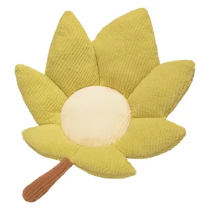 Coussin en peluche feuille d'érable douce canapé salon lit déco vert confortable dossier