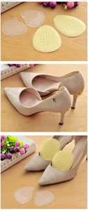 Silikon- und Latex-Vorfußeinlagen für High Heels, rutschfeste Dämpfungseinlagen Detailansicht.