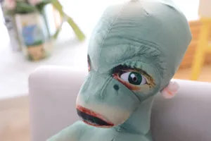 Funny alien plush toy weird doll soft pillow creative gift funny room decor plushie