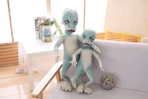 Funny alien plush toy doll cute soft stuffed pillow creative gift for kids and friends