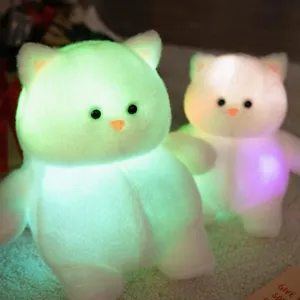 USB wiederaufladbares leuchtendes Plüschtier süße Stofftier Puppe leuchtendes Kinderspielzeug