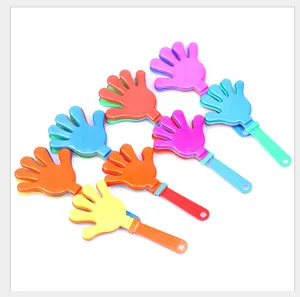 Colorful plastic hand clappers bulk cheer props for concert party noise maker toys
