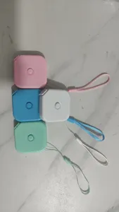 Mini metro a nastro quadrato retrattile colori caramella righello flessibile portatile
