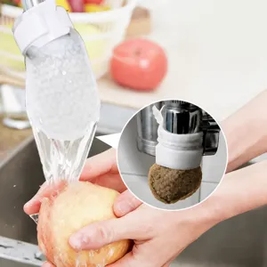 Faucet water filter anti-splash cotton bag for home kitchen tap rust and impurity removal.
