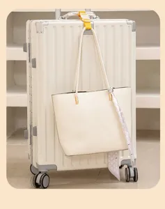 Portable luggage strap travel suitcase belt adjustable hook bag holder fix luggage travel accessories