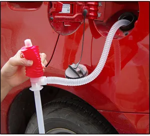 Manual car oil pump siphon hose gasoline suction pump for automobile motorcycle fuel transfer tool