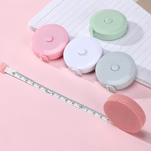 Mini metro a nastro retrattile portatile colorato righello morbido per misurazione