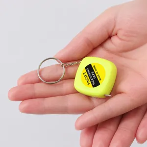 Mini Metro A Nastro Portachiavi 1m Righello Da Tasca Portatile Metro A Nastro Retrattile
