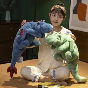 Simpatico drago peluche cuscino per dormire animale di peluche regalo per ragazzi bambini decoro