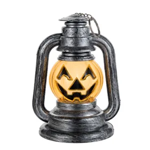 Lanterne citrouille d'Halloween vintage pour décorations de fête de vacances effrayantes
