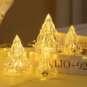 Kreatives Eisberg Rippel Nachtlicht PVC Kristalleffekt LED Atmosphäre Lampe Warmgelbes Licht Nachttisch Dekoration Geburtstag Weihnachten Geschenk