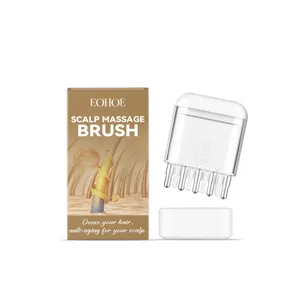 Brosse de massage manuelle du cuir chevelu applicateur de liquide avec graduation.