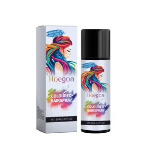 HOEGOA Temporäres Haarspray 85ml Auswaschbare Haarspray Farbe für Party Cosplay Styling
